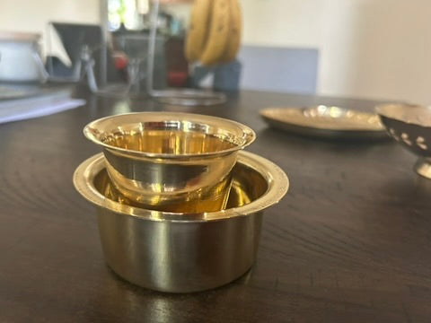 Brass Davara Tumbler Set